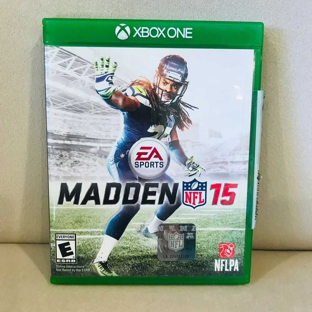 Madden NFL 15 (Microsoft Xbox One) GAME DISC & CASE TESTED VG